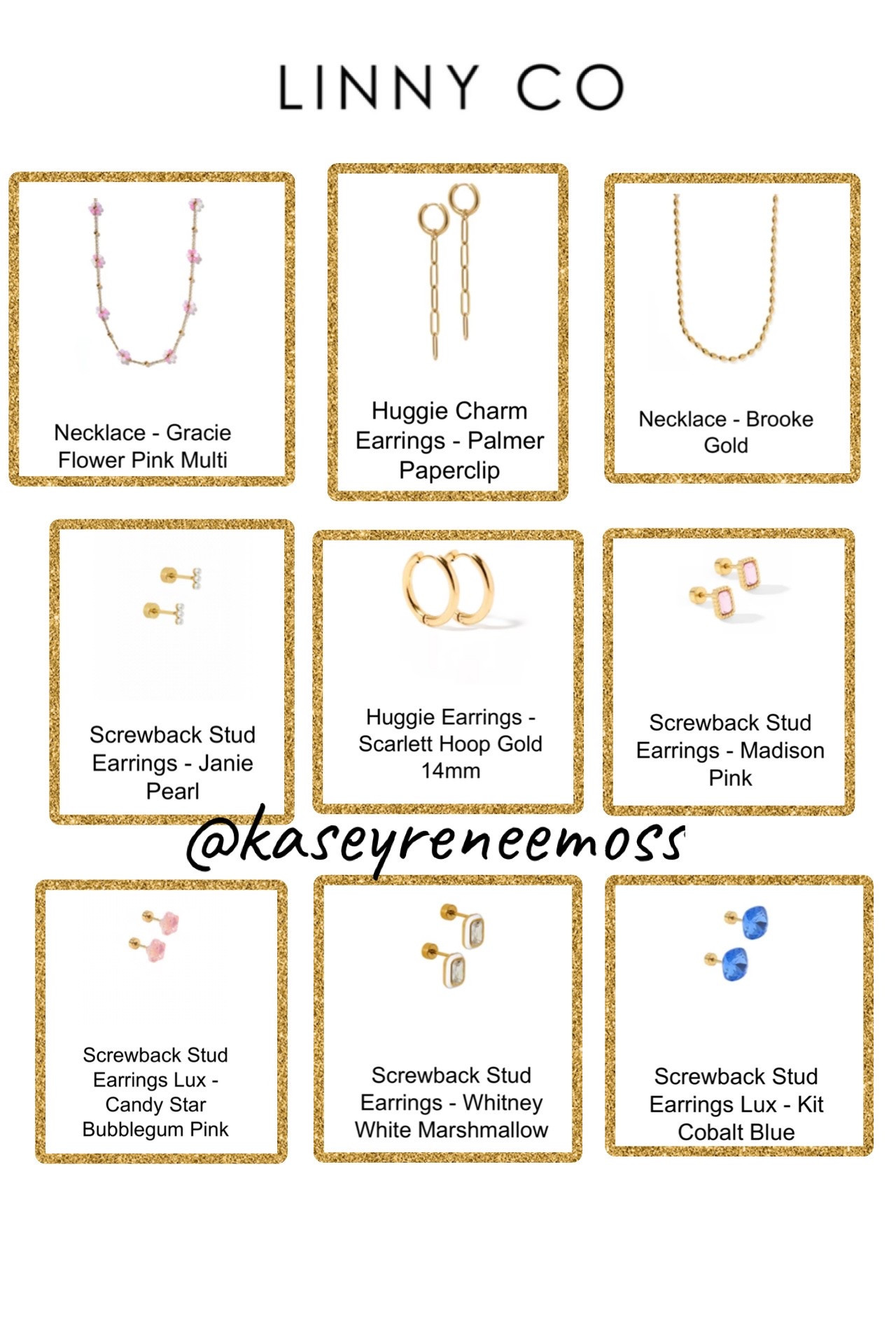 Super Cute Comfy Stylish jewelry from Linny Co! @shoplinnyco  Linny Co offers a stunning collection of high-quality, hypoallergenic jewelry, including tarnish-free necklaces, statement earrings, and flat screw on back earrings!