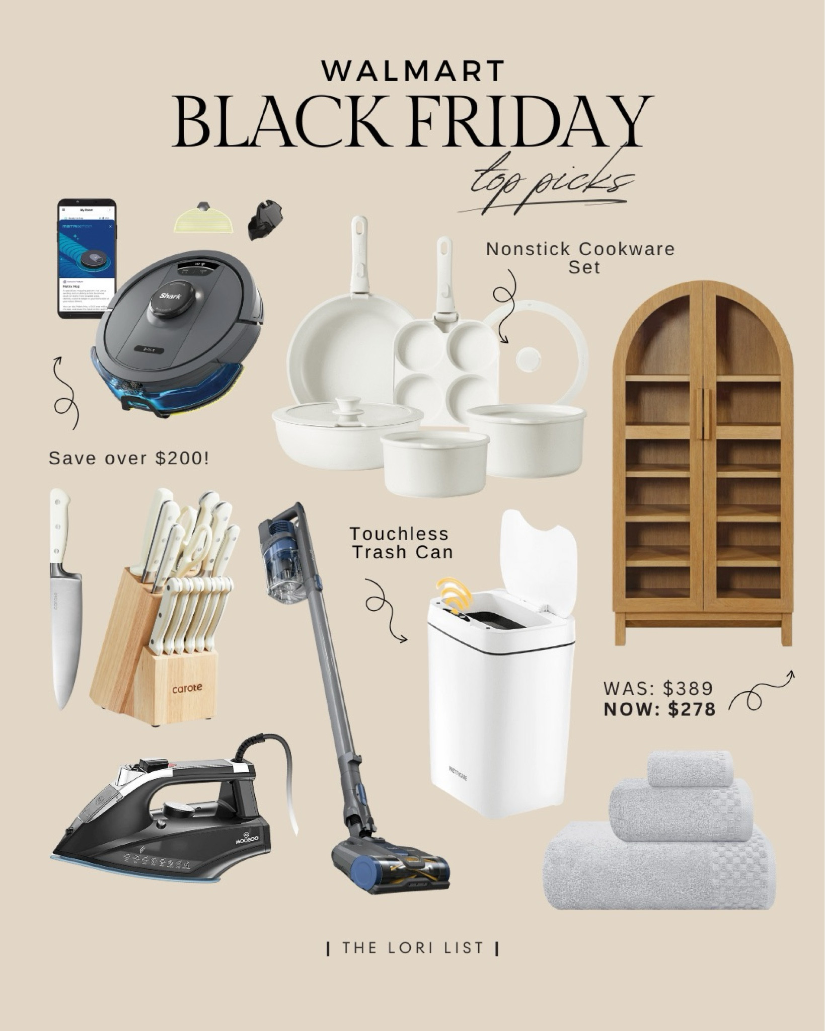 Walmart Black Friday Sale: My Top Picks✨ Including MAJOR markdowns on home appliances and items!

black friday, black friday deals, black friday sale, walmart black friday, walmart sale, walmart home sale, black friday home, black friday kitchen

#LTKSaleAlert #LTKHome #LTKCyberWeek