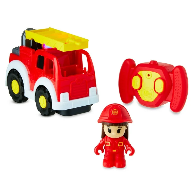 Kid Connection Radio Control Fire Truck - Walmart.com | Walmart (US)