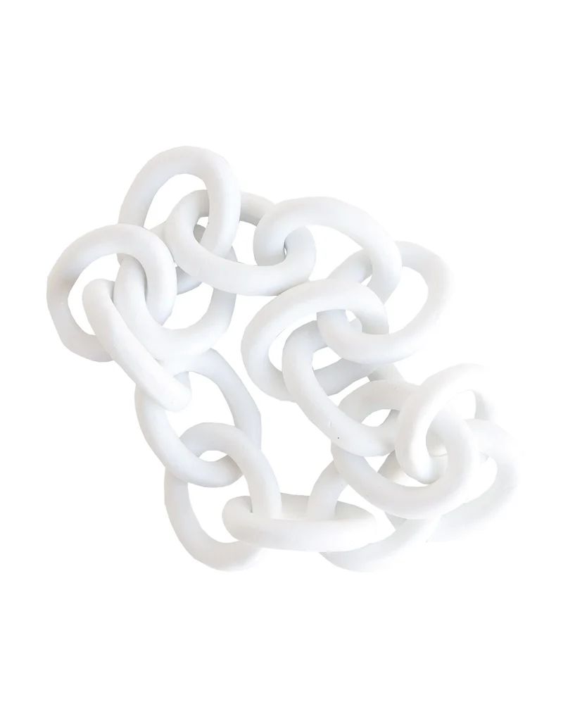 White Ceramic Chain | McGee & Co.
