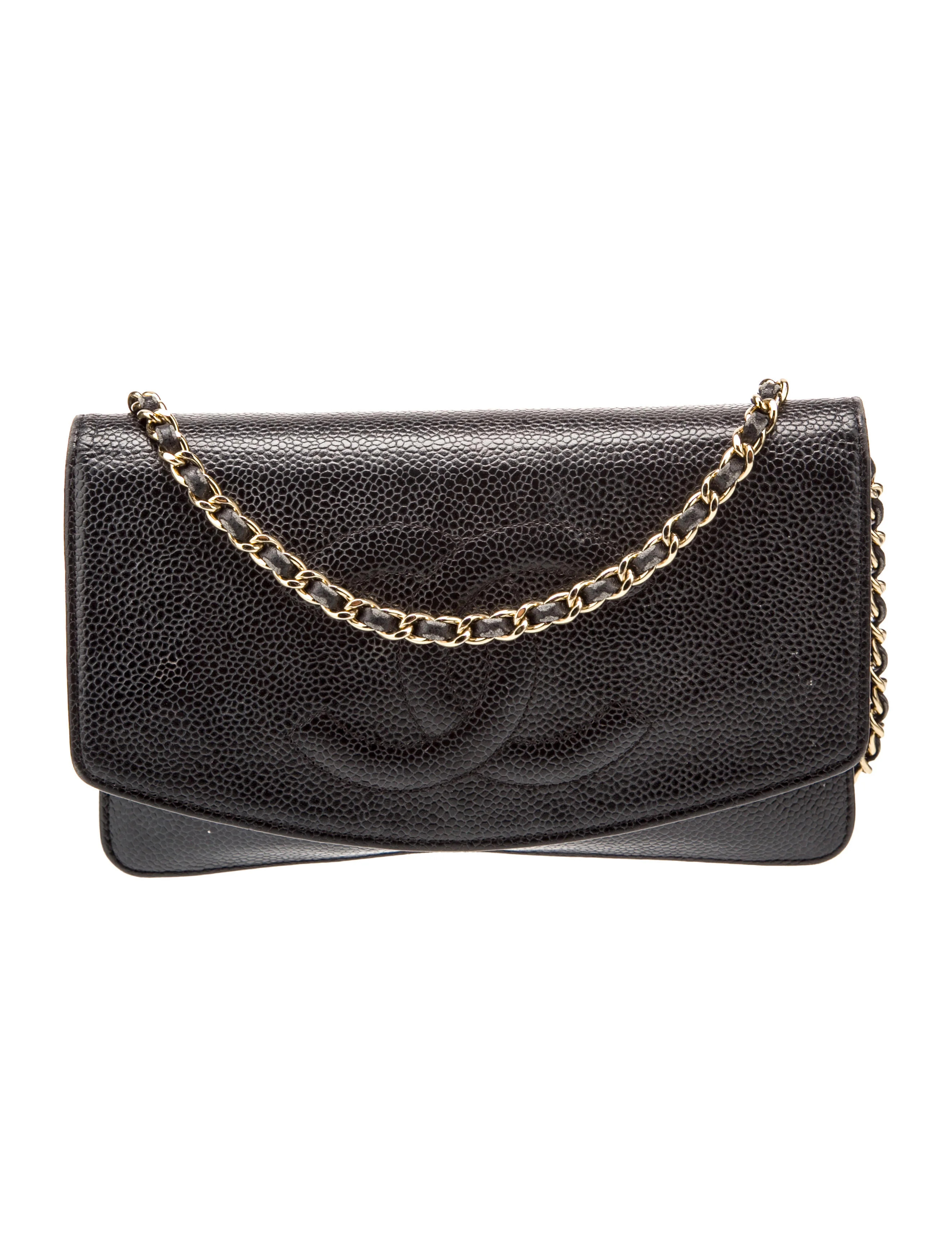 Chanel Timeless Wallet on Chain - Black Crossbody Bags, Handbags - CHA1386239 | The RealReal | The RealReal