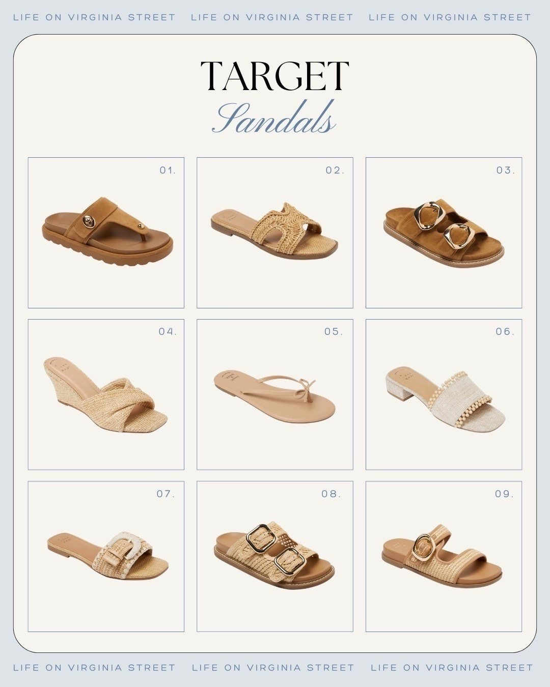 Target sandals for spring 🙌🏻🙌🏻


#LTKSeasonal #LTKActive #LTKdayinmylife