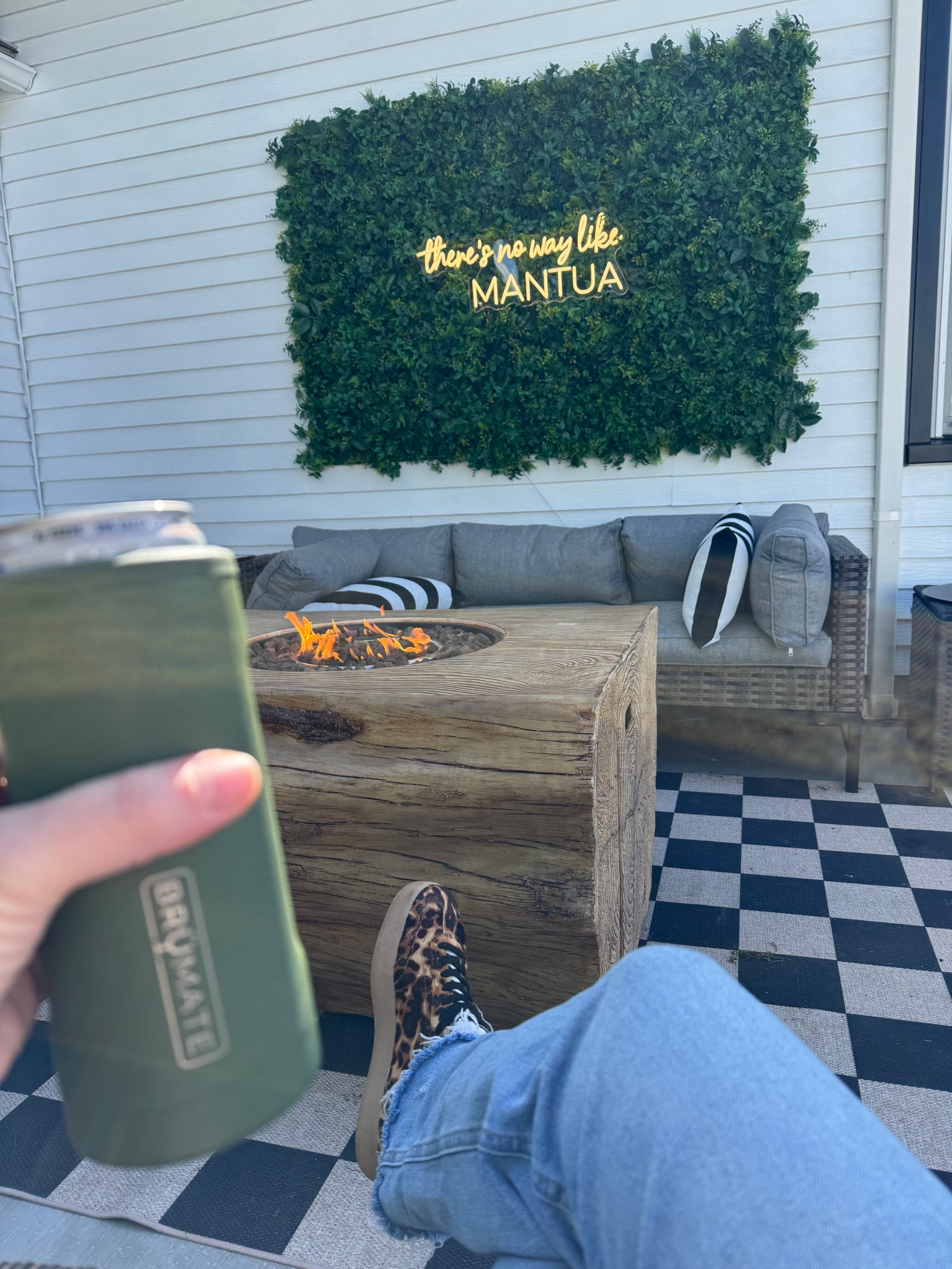 Custom neon sign! I love that you can create any saying you want with these! Backyard design, patio decor 

#LTKSeasonal #LTKSummerEdit #LTKHome