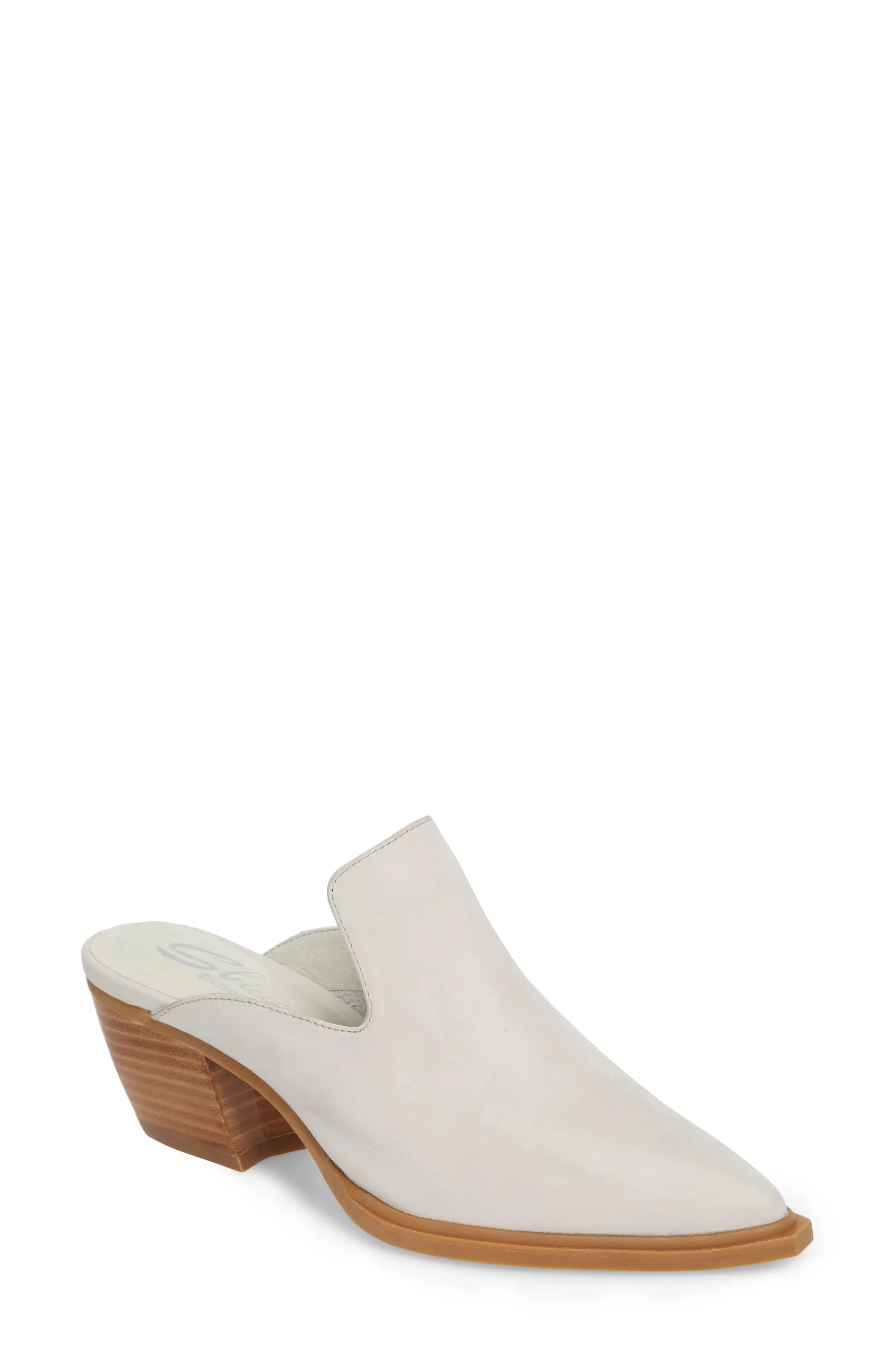 Women's Sbicca Louisa Loafer Mule, Size 6 M - White | Nordstrom