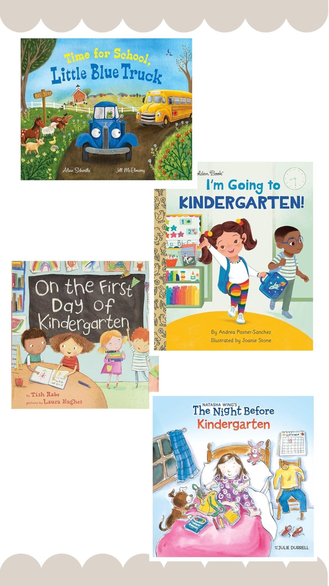 books I bought to get my daughter excited for kindergarten 

#LTKFamily #LTKKids #LTKFindsUnder50