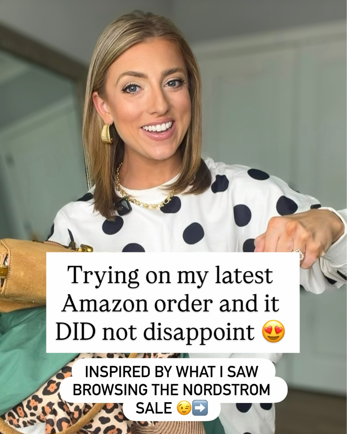 Amazon fashion haul days are my favorite 🤎✨

I was browsing the Nordstrom Anniversary Sale and found so many trends I loved… so naturally I went on an Amazon hunt to find the same elevated look for less! 😍 This week’s Amazon fashion new arrivals absolutely delivered.

From the cutest polka dot matching set and an embroidered fall dress to the prettiest palm print set, everyday dresses, designer-inspired handbags, and all the trending woven flats and embellished jelly shoes… these are pieces you can start wearing now and easily transition into fall.

If you love finding affordable Amazon fashion, designer-inspired outfits, matching sets, versatile dresses, and accessories that look so much more expensive than they are, this haul is full of amazing finds. I honestly couldn’t pick a favorite!

Which look would you wear first? 🤎

#AmazonFashion #AmazonFinds #AmazonNewArrivals #AmazonFashionHaul #AmazonStyle #AffordableFashion #AffordableStyle #DesignerInspired #FallTransitionStyle #FallFashion #AmazonOutfits #AmazonDress #MatchingSet #OOTD #StyleInspiration #FashionFinds #EverydayStyle #NeutralStyle #CapsuleWardrobe #CasualChic #FashionBlogger #MomStyle #WeekendStyle #StyleForLess #TrendingFashion #WovenFlats #JellyFlats #AmazonShoes #AmazonAccessories #BudgetFashion

#LTKootd #LTKPetite