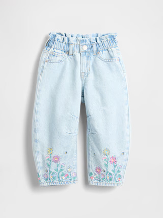 Baby & Toddler Floral Horseshoe Jeans | Gap (US)