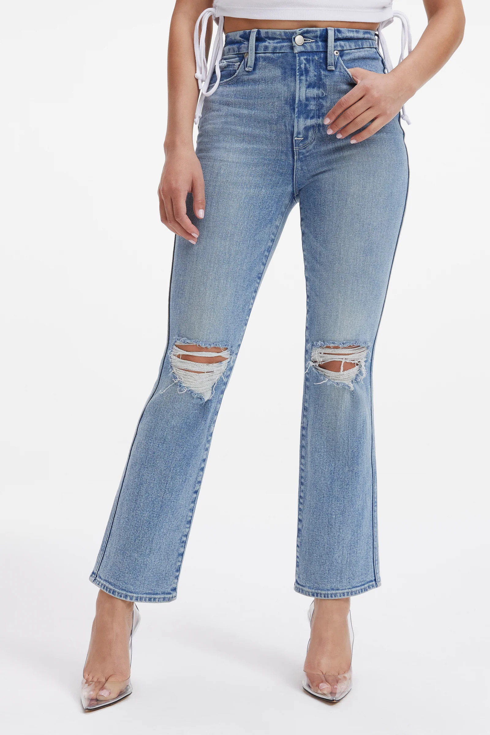 GOOD CURVE STRAIGHT JEANS | INDIGO247 | Good American