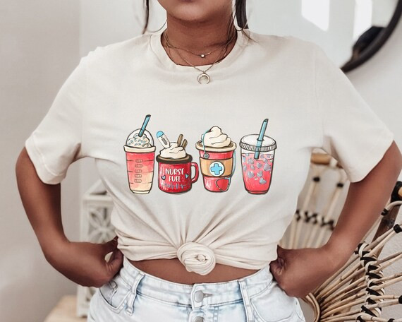 Nurse Coffee Shirt  Coffee Nursing Shirt  Funny Nursing | Etsy | Etsy (US)