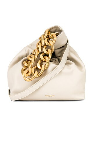 DeMellier London Santa Monica Chain Bag in Off White from Revolve.com | Revolve Clothing (Global)