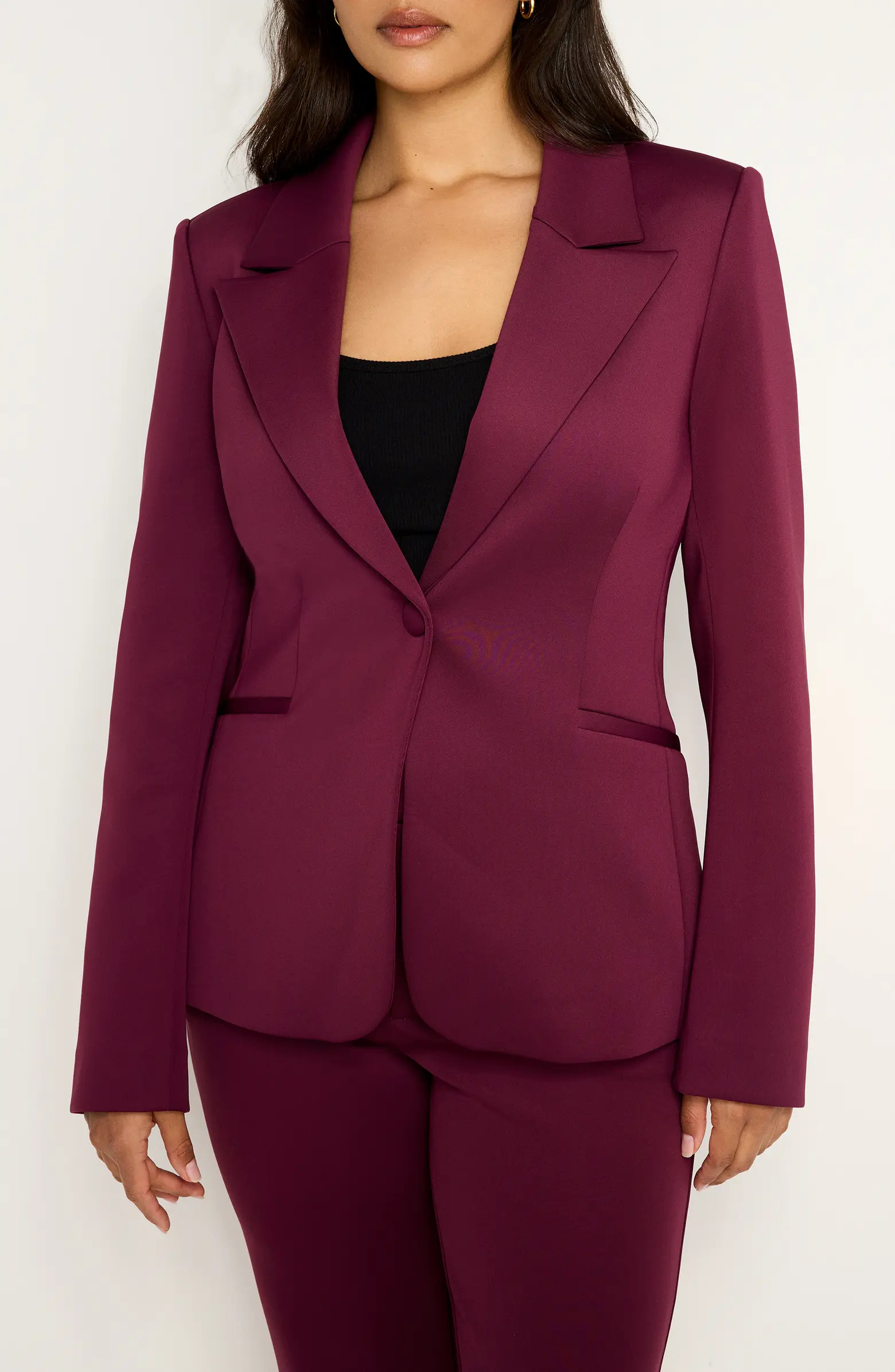 Classic Sculpted Scuba Blazer | Nordstrom