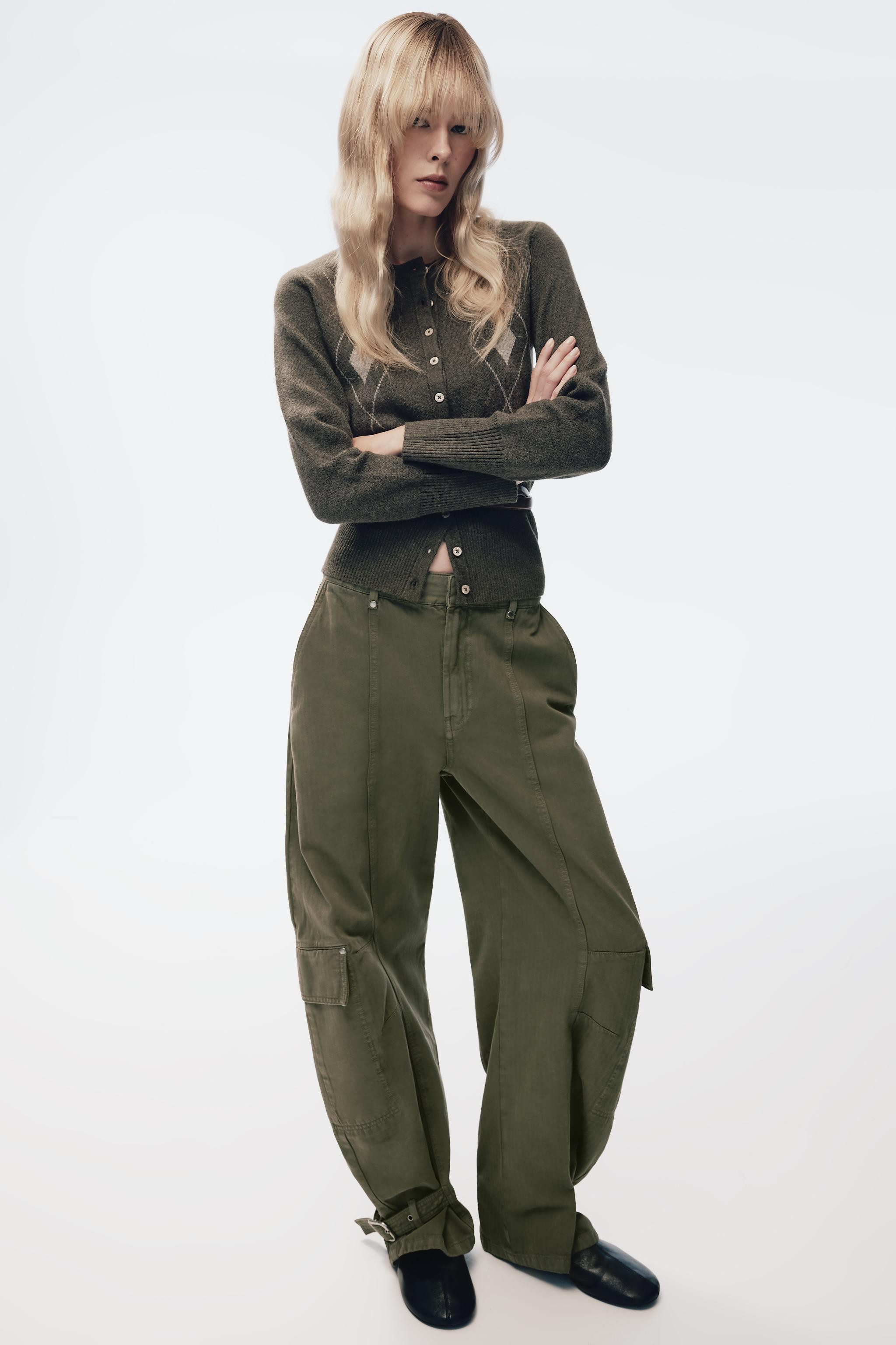 ZW COLLECTION BARREL CARGO TROUSERS | Zara AU