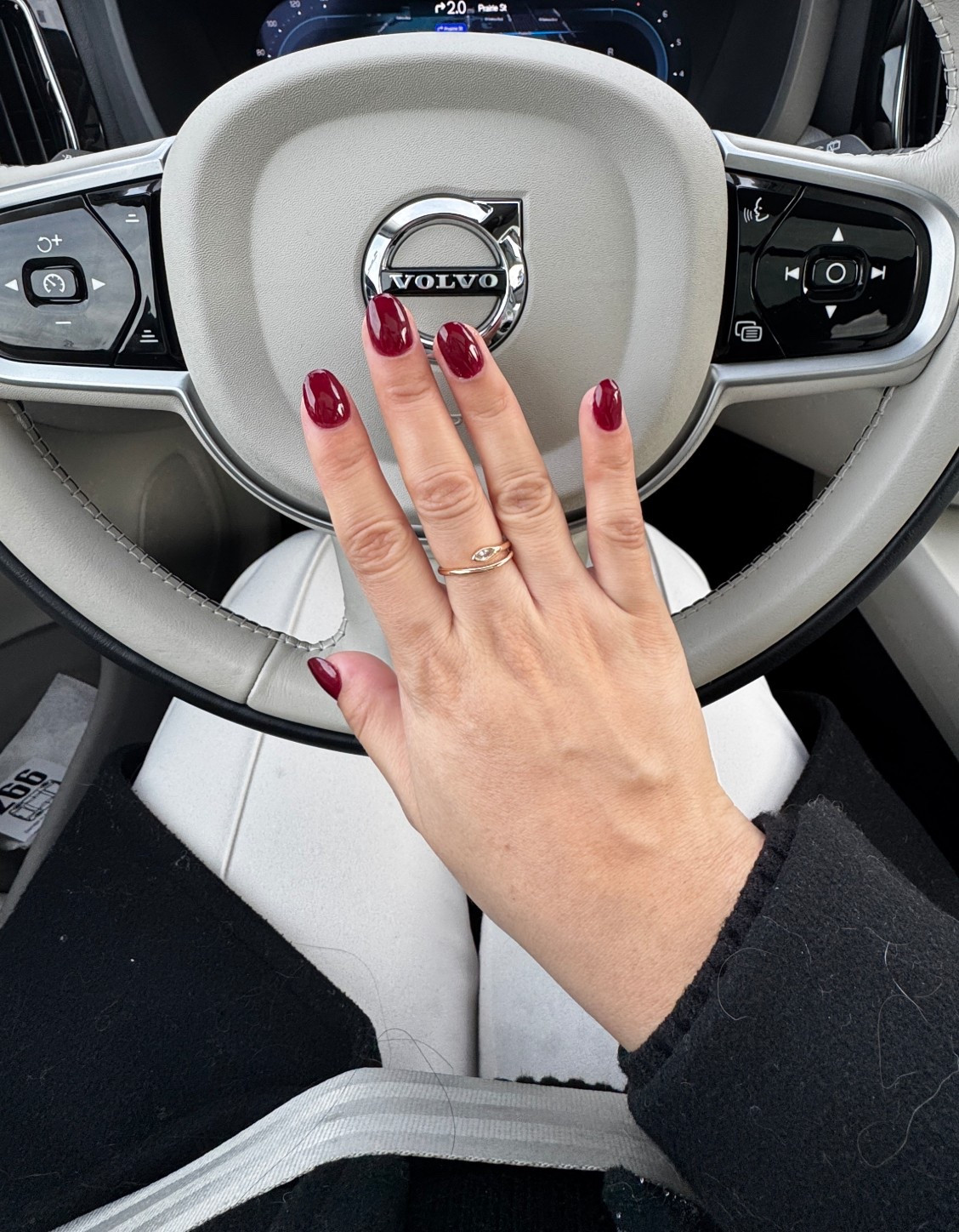 Fall nails cherry red

#LTKHoliday #LTKSeasonal #LTKCyberWeek