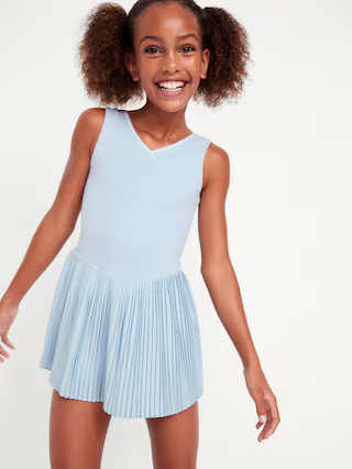 PowerSoft Micro-Pleated Athletic Dress for Girls | Old Navy (US)