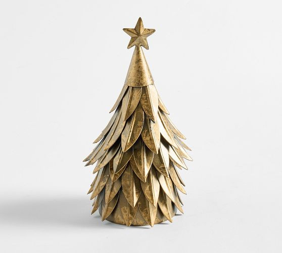 St. Jude Vintage Christmas Tree Candle - Winter Spruce | Pottery Barn (US)