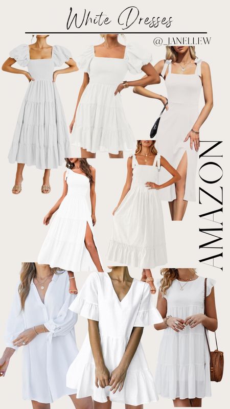 Out on the town, lunch or an event, whatever the occasion, do it in style!🤍

•Follow for more styles!!•

#amazon #dressss #white #summer #spring 

#LTKSeasonal #LTKTravel