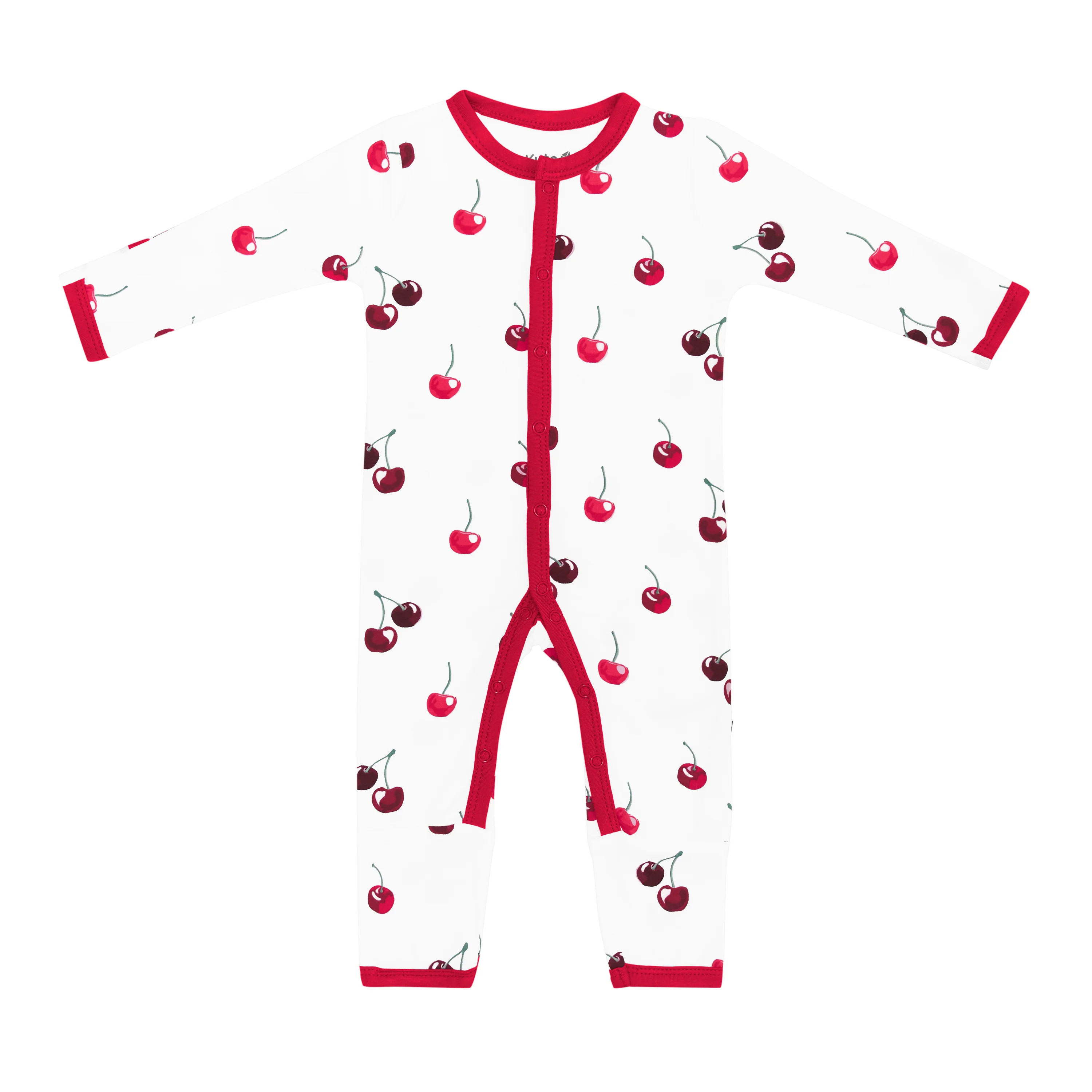 Romper in Cherry | Kyte BABY
