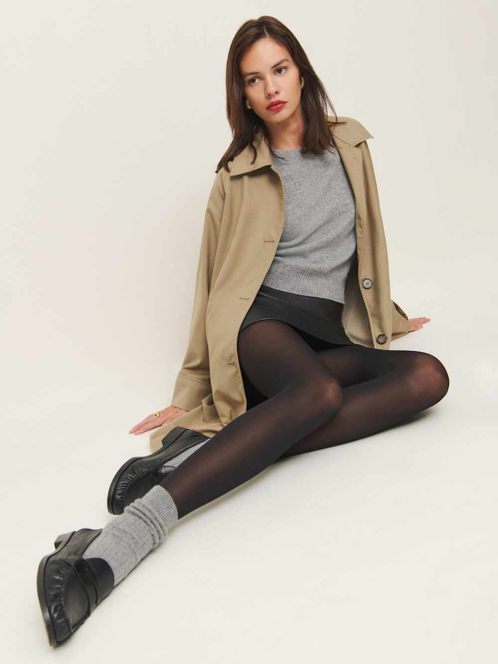 Swedish Stockings Svea Sheer Tights | Reformation (Global)