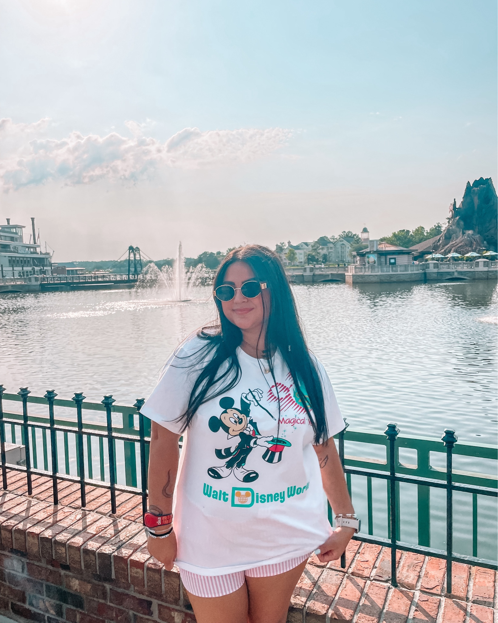 disney springs ootd ☁️
shirt is from Disney a while ago 💘 linked similar ones 