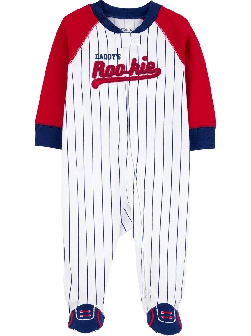 Carter's Child of Mine Baby Boy Sleep 'n Play, One-Piece, Sizes Preemie-6/9 Months | Walmart (US)