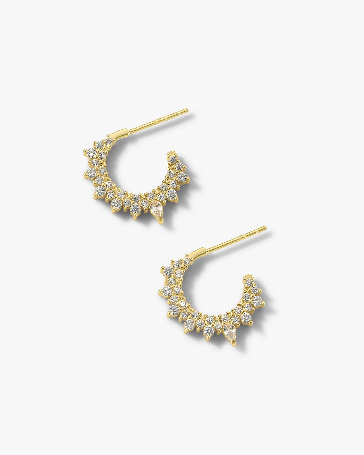 "So F-ing Gorgeous" .5" Hoops | Melinda Maria