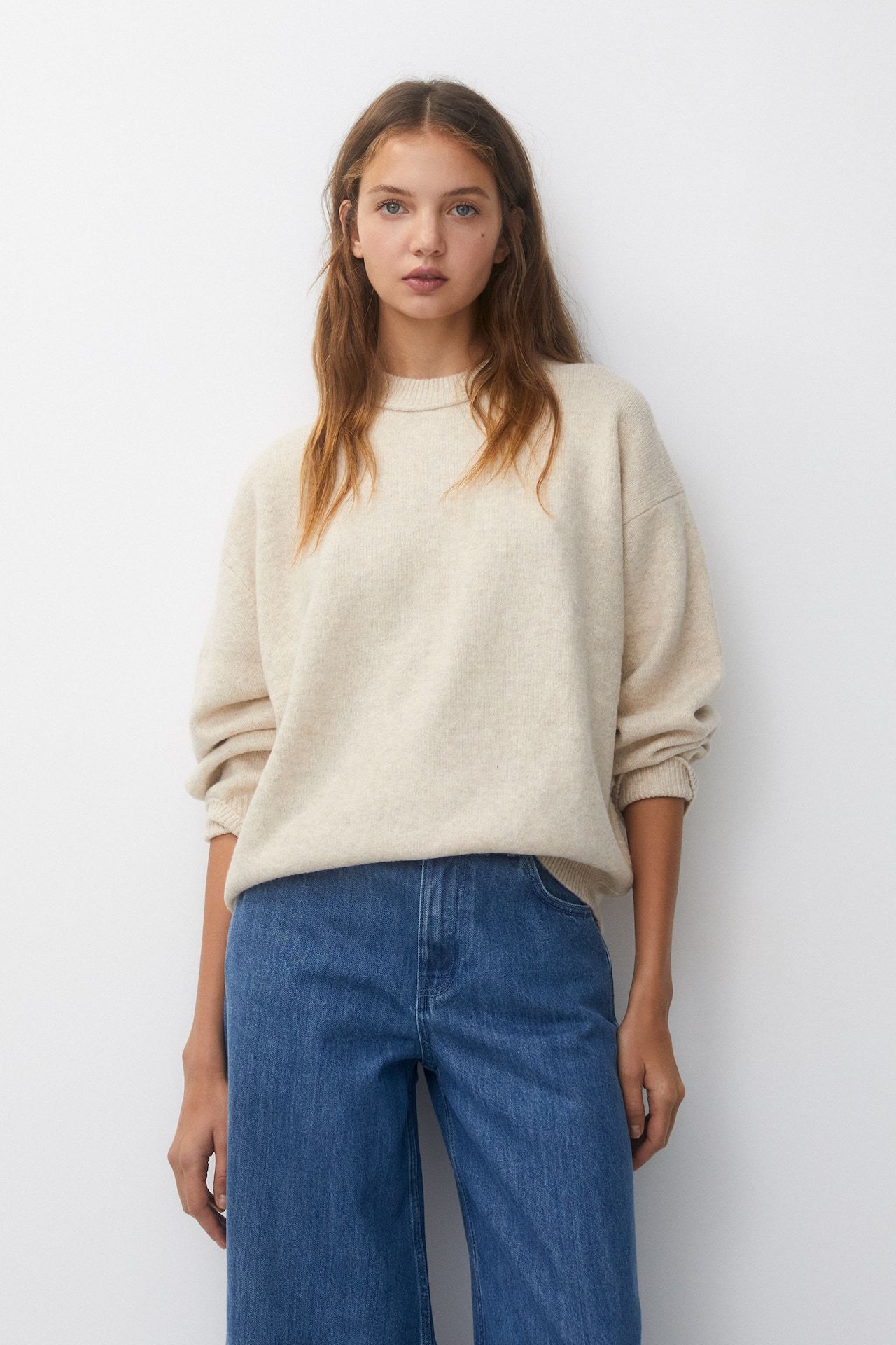 Soft knit jumper | PULL and BEAR UK