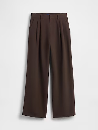 365 High Rise Pleated Trousers | Gap (US)