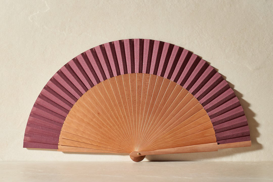 Spanish Hand Fan Marietta Bordeaux - Etsy | Etsy (US)