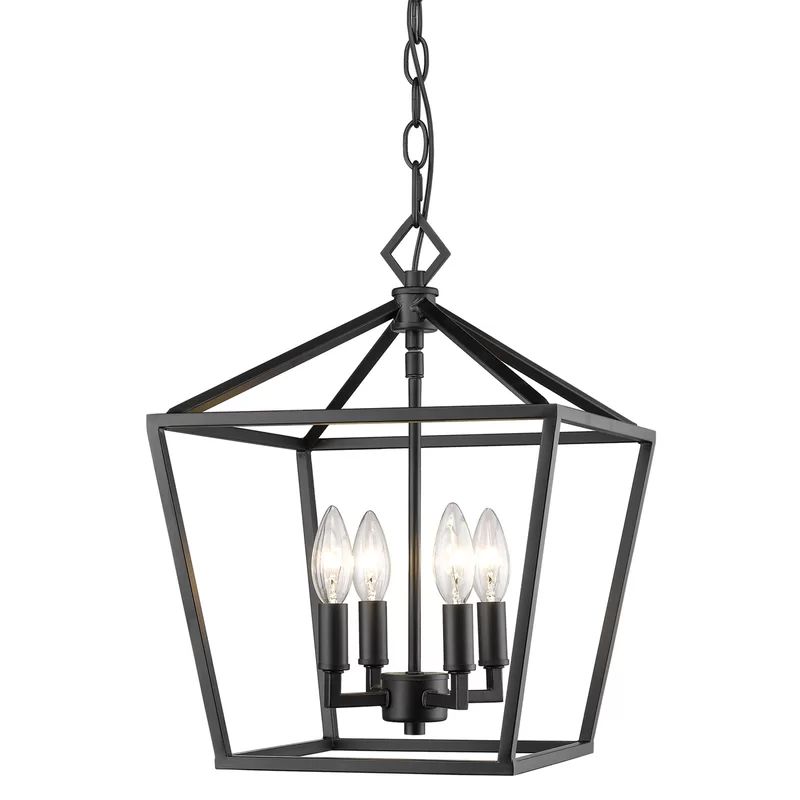 Poisson 4 - Light Lantern Geometric Pendant | Wayfair North America