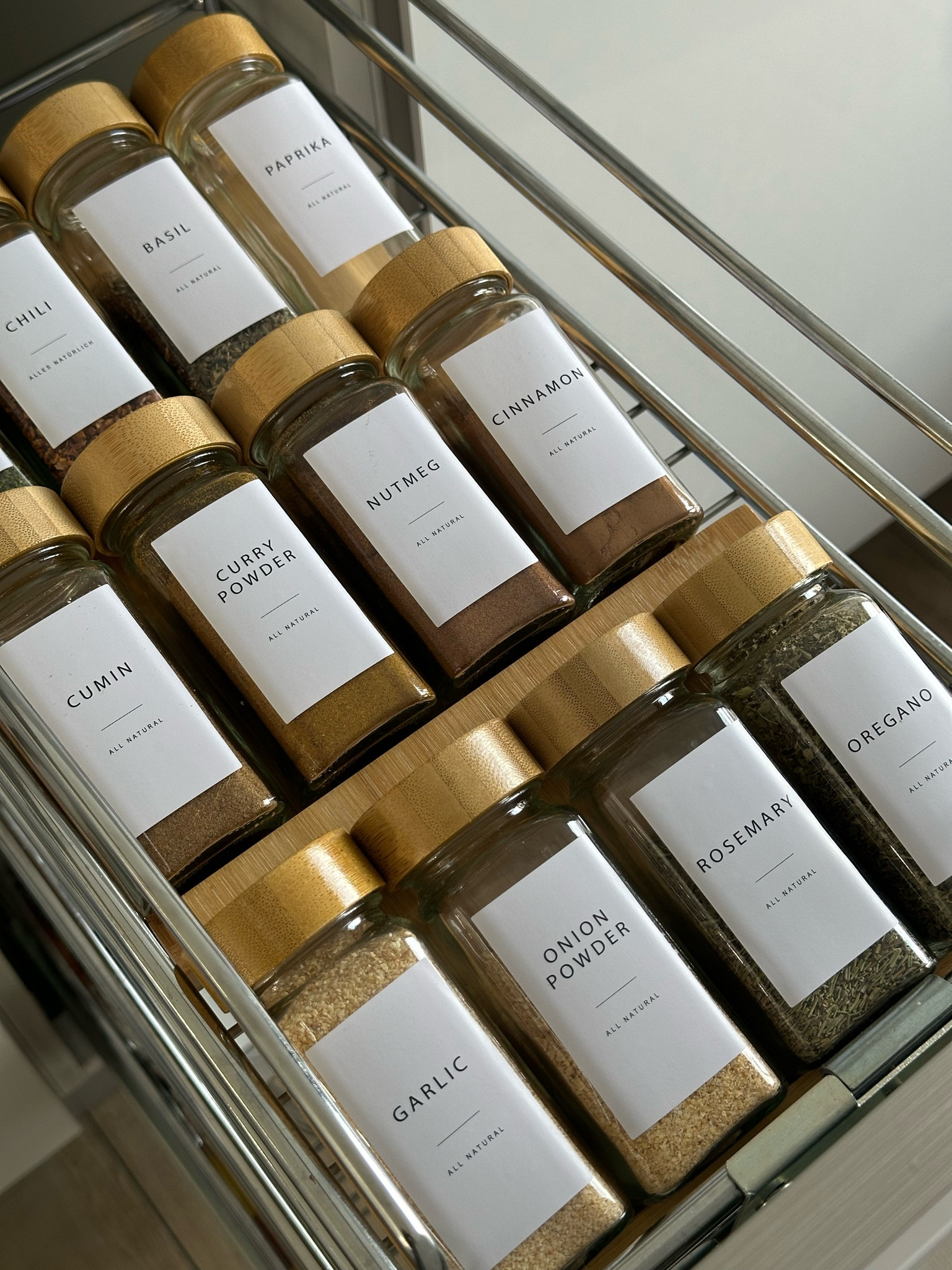 Organizador y especieros de vidrio 🫰🏻✨ 

#LTKeurope #LTKespana #LTKhome