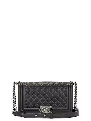 Chanel Lambskin Boy Bag | FWRD 