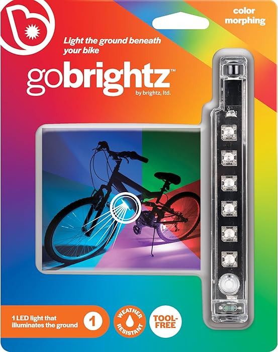 Brightz GoBrightz LED Bike Frame Light - Glowing Bike Underglow Light Bar for Night Riding - 4 Mo... | Amazon (US)