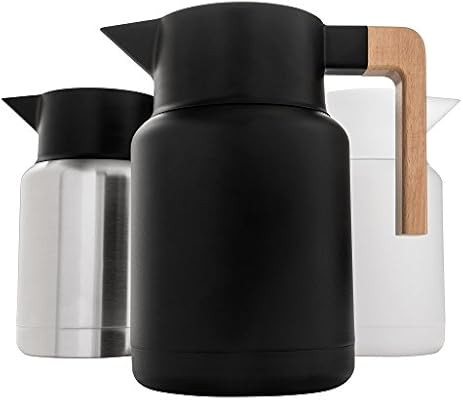 Large Thermal Coffee Carafe - Stainless Steel, Double Walled Thermal Pots For Coffee and Teas by ... | Amazon (US)