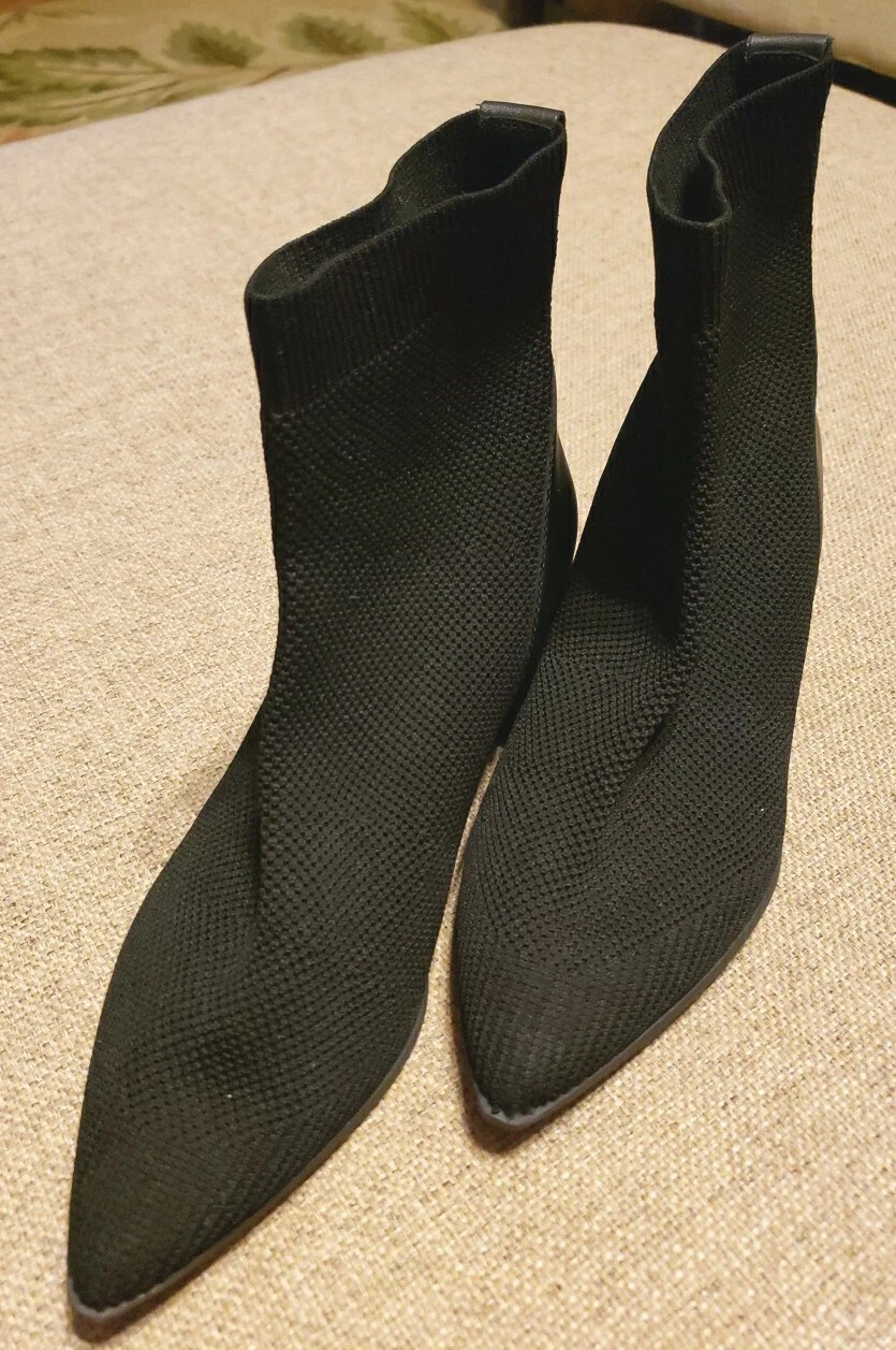 Everlane Stretch Pointed Toe Black Bootie 8  | eBay | eBay US