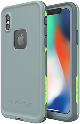 Lifeproof FRĒ SERIES Waterproof Case for iPhone X (ONLY) - Retail Packaging - DROP IN (ABYSS/LIM... | Amazon (US)