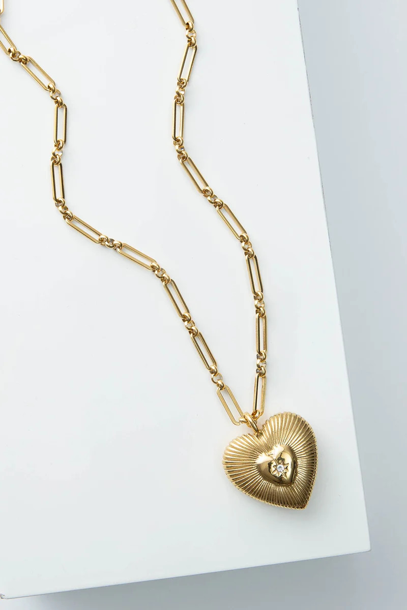 Beaming Heart Pendant Necklace | Noonday | Necklaces | Noonday