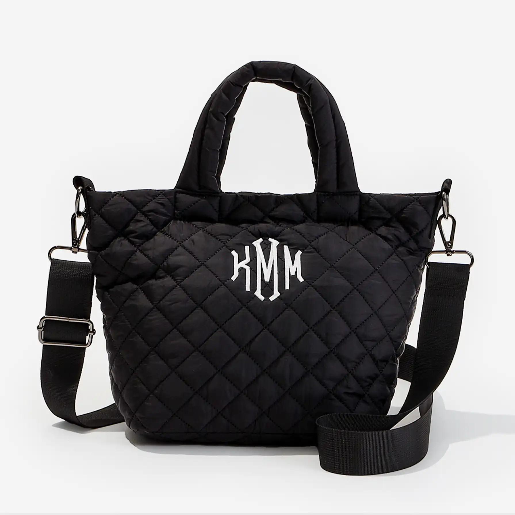 Monogrammed Diamond Quilted Crossbody | Marleylilly