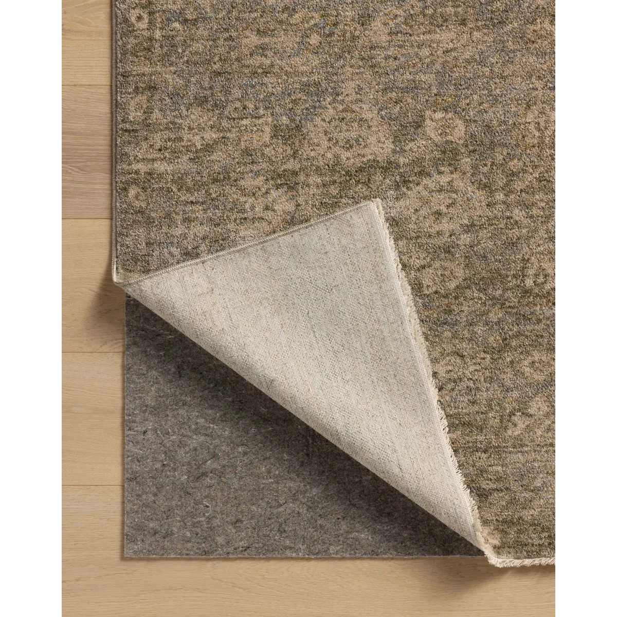 Magnolia Home by Joanna Gaines x Loloi Junie Lagoon / Natural Area Rug | Wayfair North America