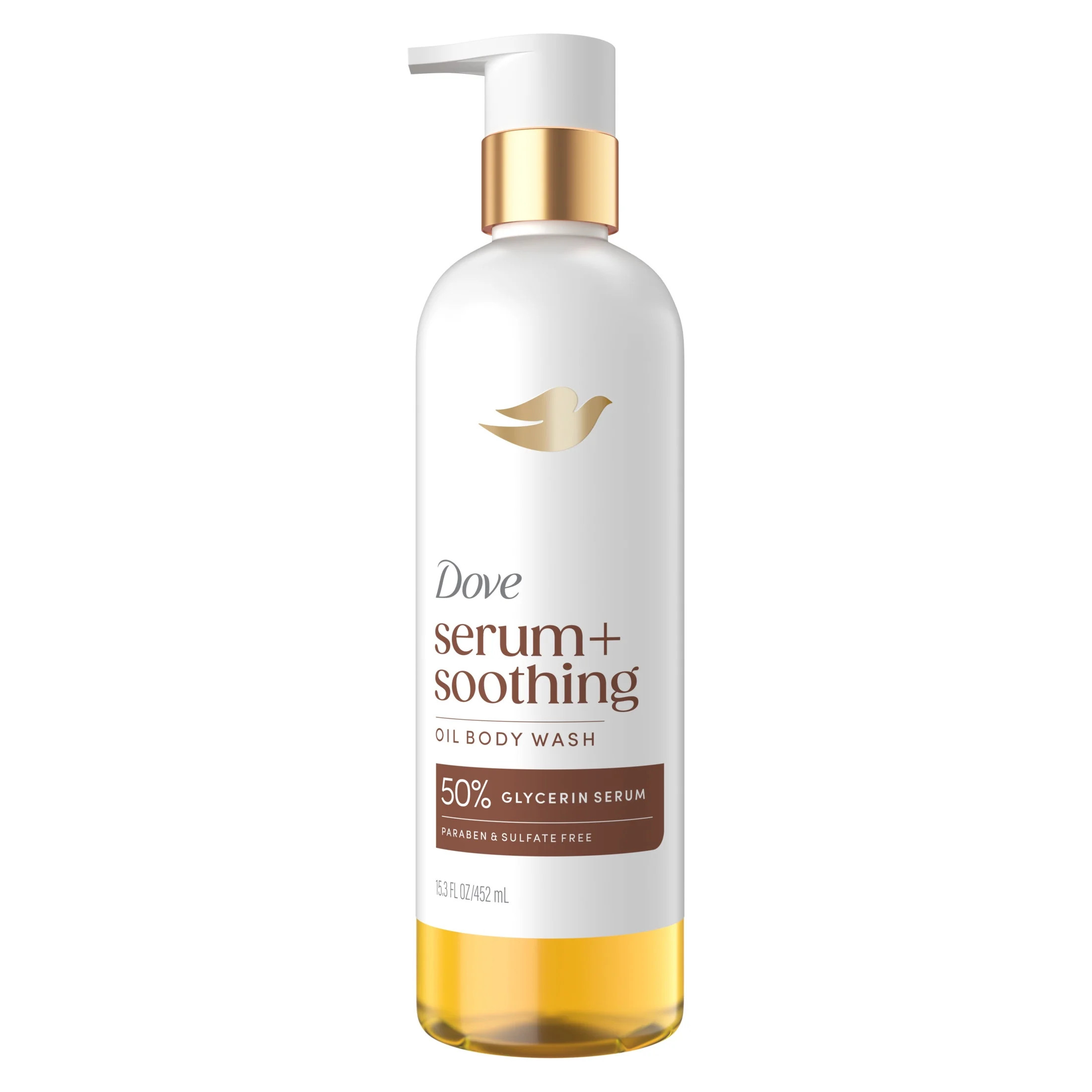 Dove Almond Oil & Sandal Wood Oil Body Wash for Women Serum + Soothing for Hydrated & Repaired Sk... | Walmart (US)