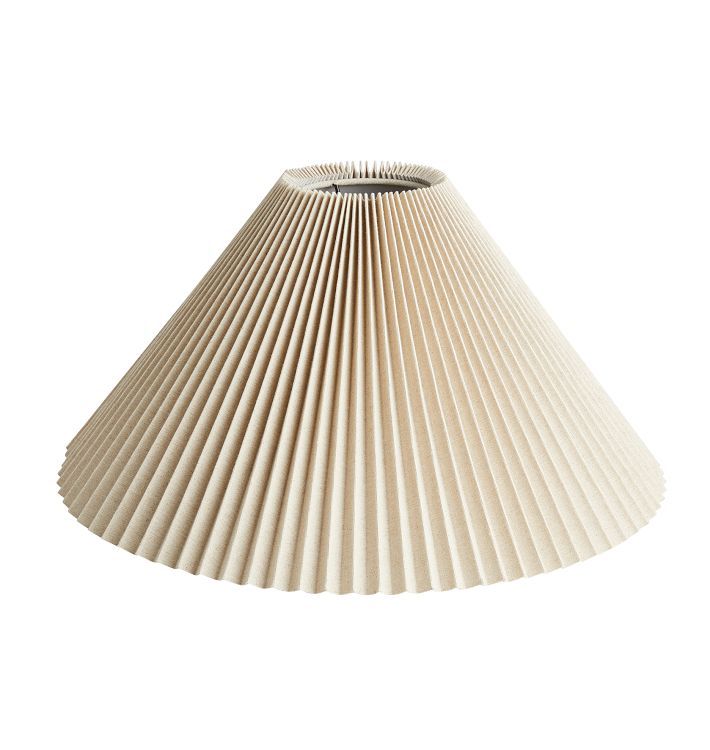 Pleated tapered shade | Rejuvenation