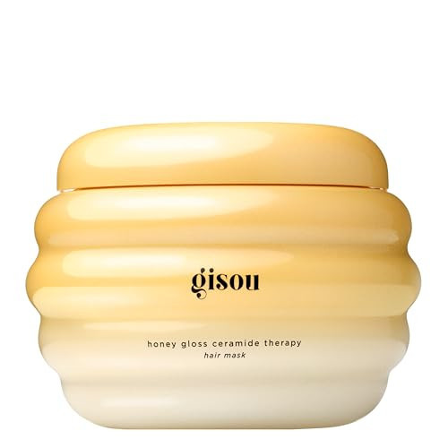 Gisou Honey Gloss Ceramide Therapy Hair Mask – Deep Repair & Hydration with Mirsalehi Honey, Ceramides & Hyaluronic Acid, 7.8 fl oz | Amazon (US)
