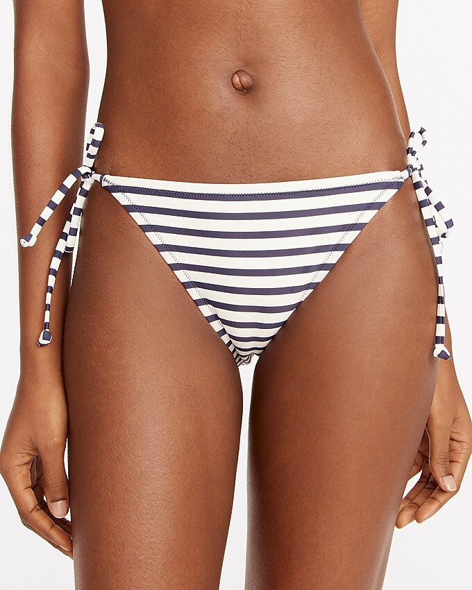 String hipster bikini bottom in stripe | J. Crew US