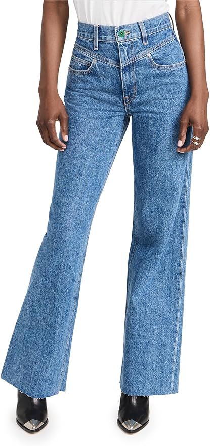 SLVRLAKE Women's Grace Double Yoke Jeans | Amazon (US)