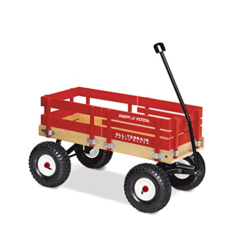 Radio Flyer All-Terrain Cargo Wagon for Kids, Garden and Cargo, Red Wagon for Ages 1.5+ | Amazon (US)