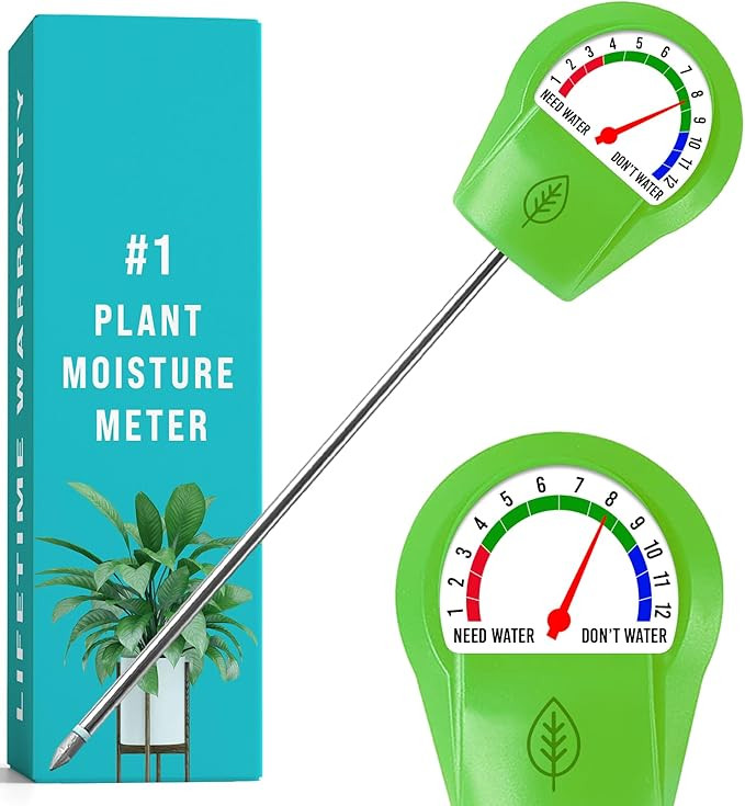 GROWIT Plant Moisture Meter Houseplants - Accurate Plant Water Meter for Indoor Plants Soil Moist... | Amazon (US)