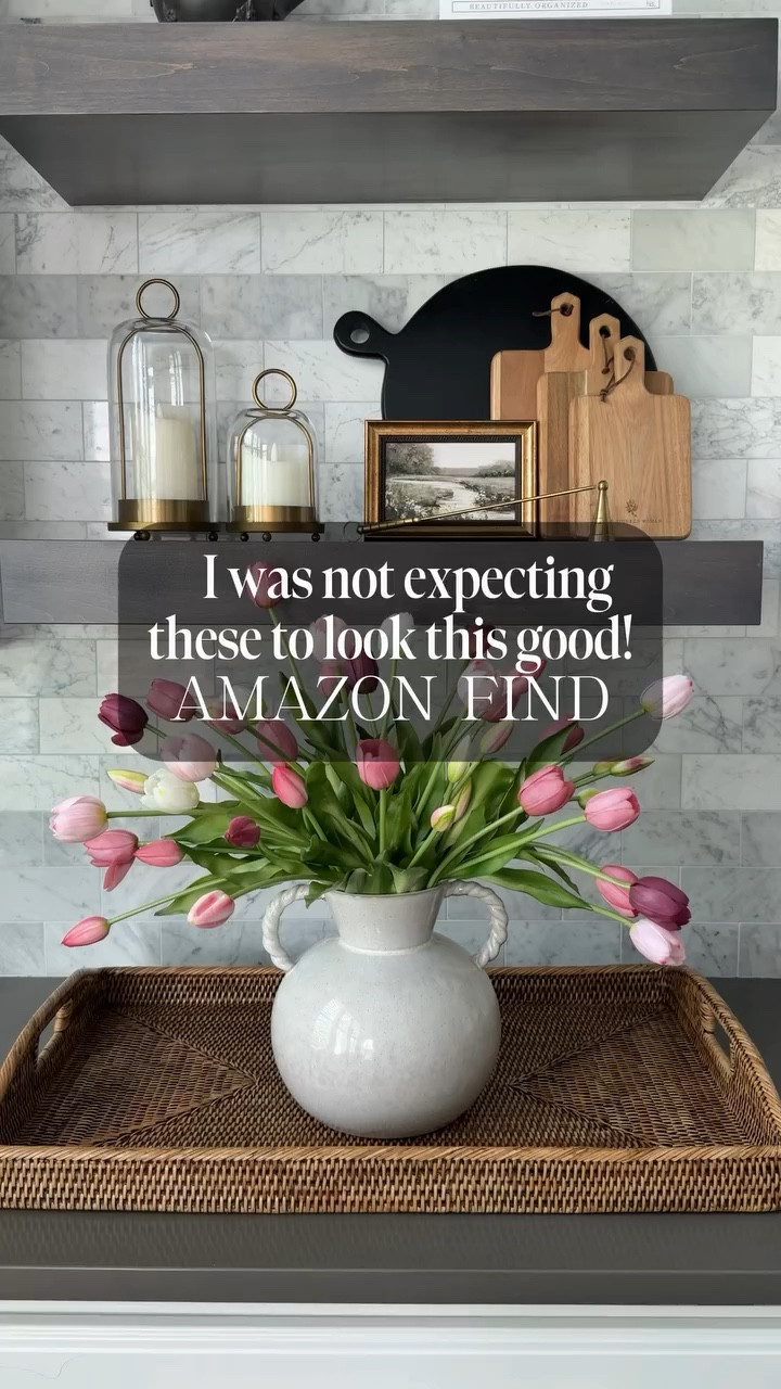 I was not expecting this Amazon find to be so pretty!! ✨

I’ve styled these in a few places and they look amazing everywhere! Definitely a Pottery Barn look for less! The lanterns also come in different colors 😊

#amazonhome #inspiremehomedecor #amazonhomefinds 
Flickering candles, glass cloche, coffee table decor, open shelf decor

#LTKHome #LTKSeasonal