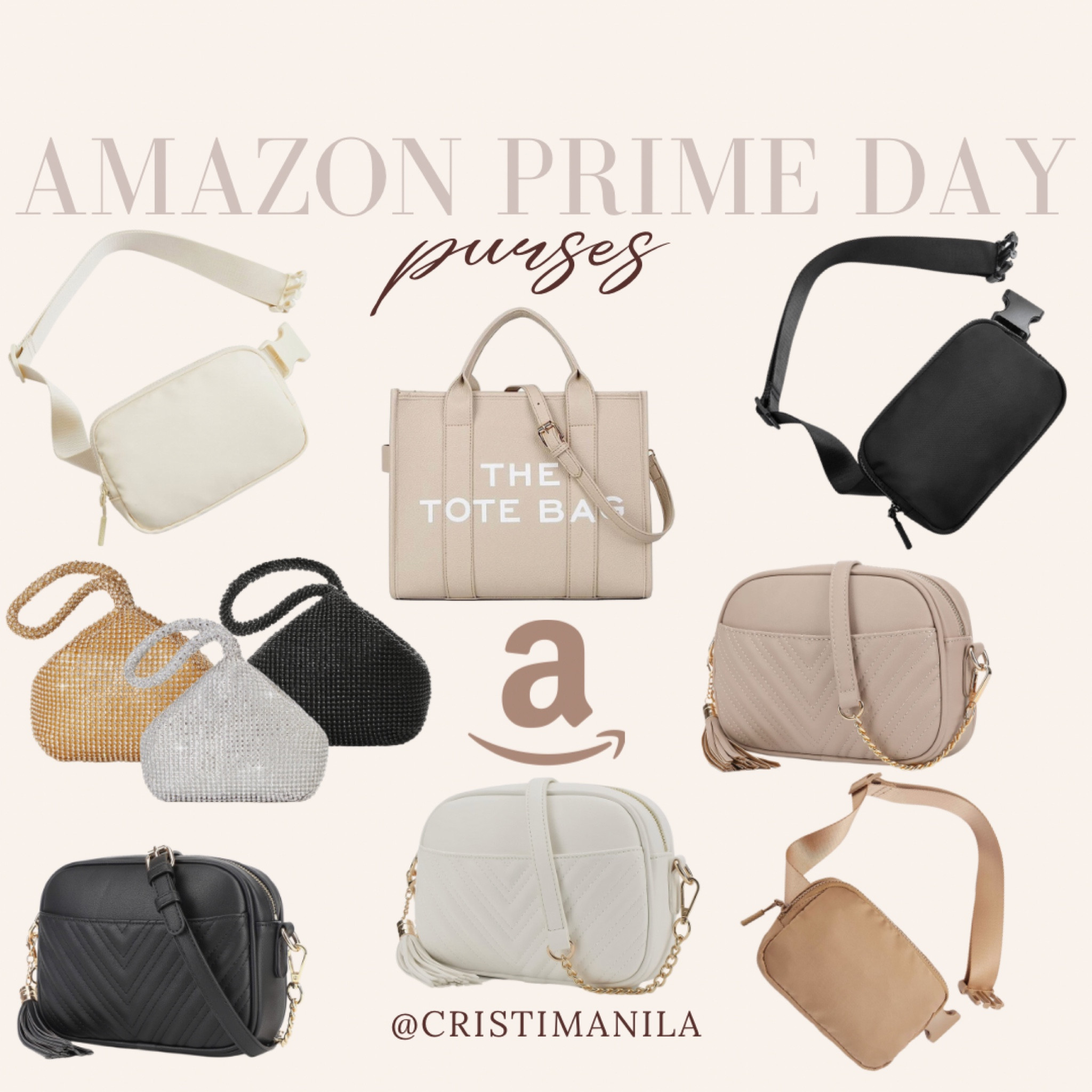 I love a good affordable purse! These come in so many different colors and are on major sale 😭 #amazonfinds #beltbag #affordablepurses #totebagdupe #thetotebag #crossbodypurse #amazonprimeday

#LTKxPrimeDay #LTKstyletip #LTKsalealert