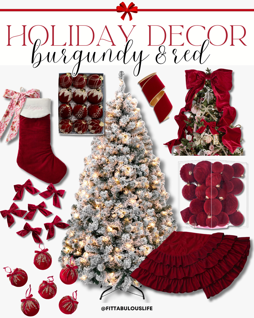 Loving traditional red and burgundy this year for Christmas.  

 #LTKHoliday #LTKSeasonal #LTKHome