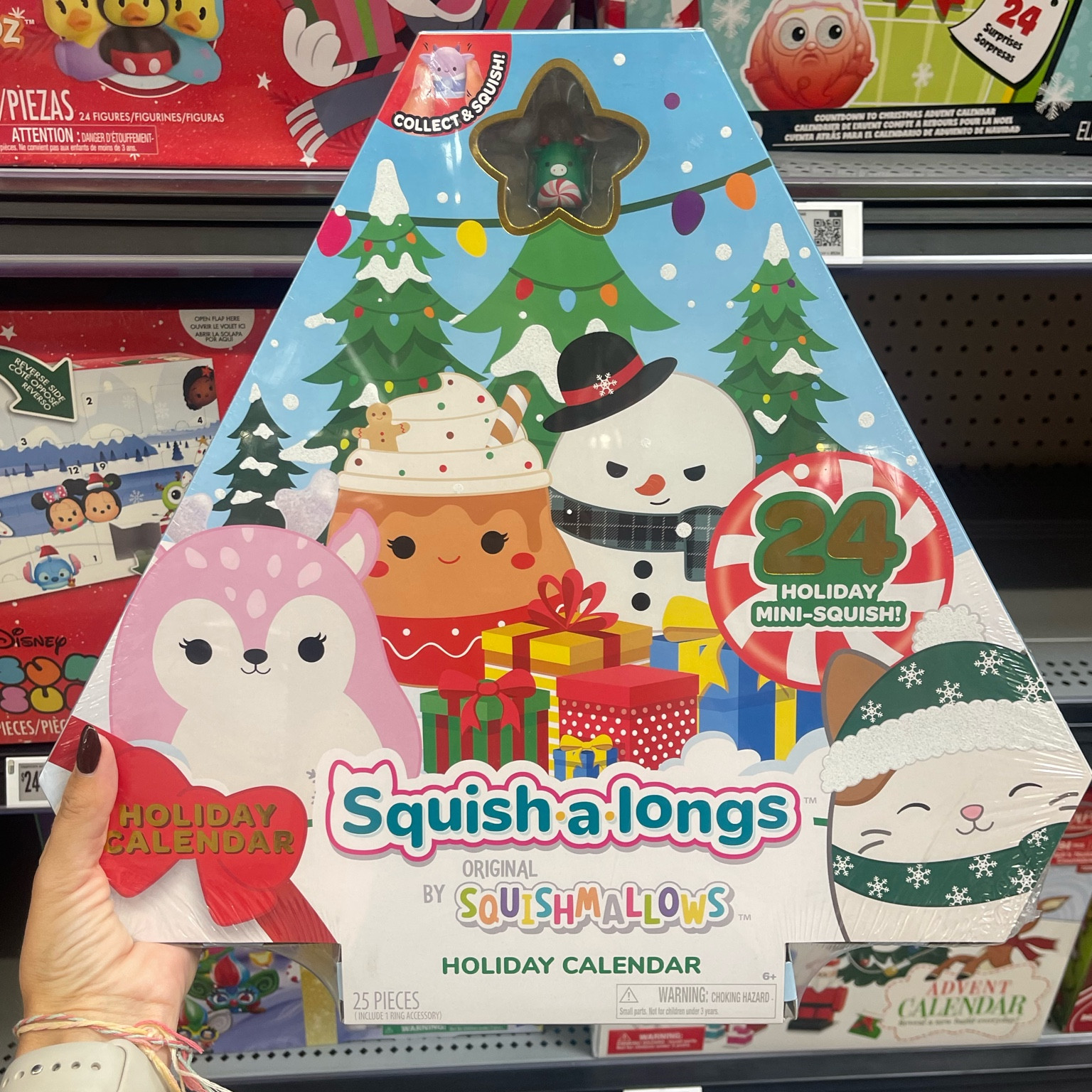 Squishmallow advent calendar for kids 

#LTKfindsunder50 #LTKkids #LTKSeasonal