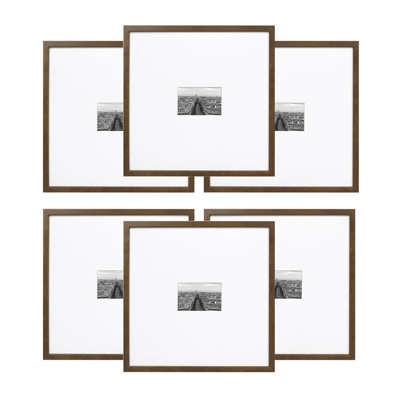 Tysa Wood Picture Frame - Set of 6 (Set of 6) | Wayfair North America
